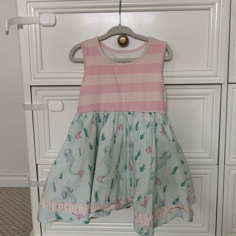 Sweethoney Mermaid Print Dress